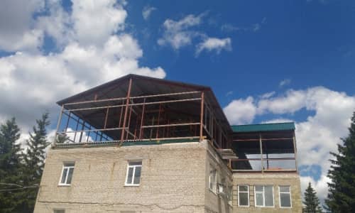 Строительство мансардного этажа г.Петровск
